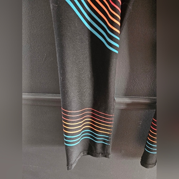 RBX Womens High-Waisted Performance Capri Leggings – Size L – Black - Picture 5 of 6